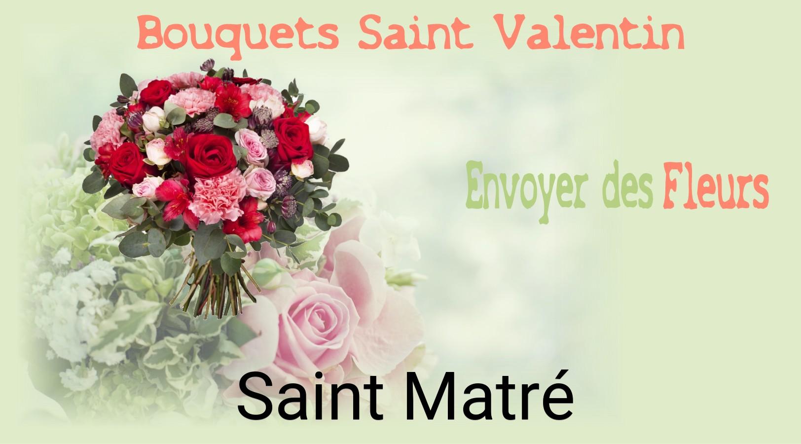 Roses de Saint-Valentin livrées à Saint-Matré